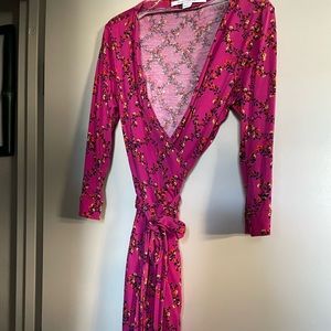 DVF wrap dress